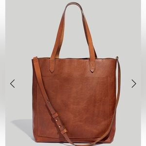 The Medium Transport Tote- English Saddle